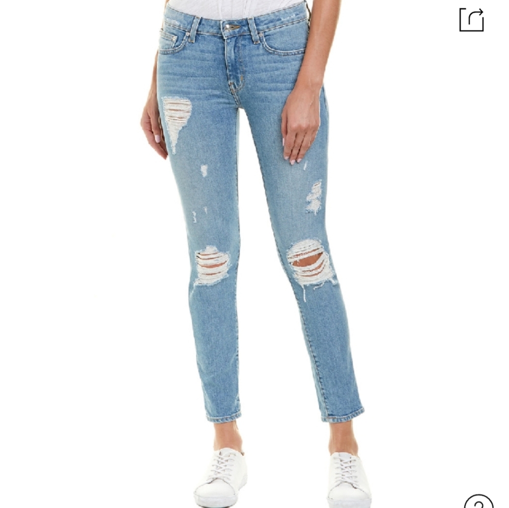 Derek Lam 10 Crosby Devi Authentic Skinny‎ Distressed Jeans Size 27